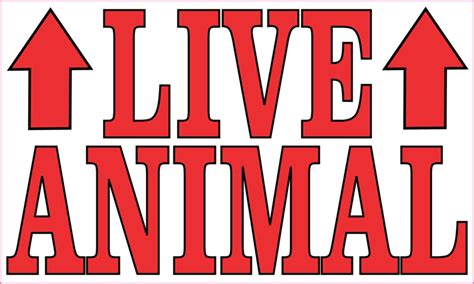 Printable Live Animal Stickers